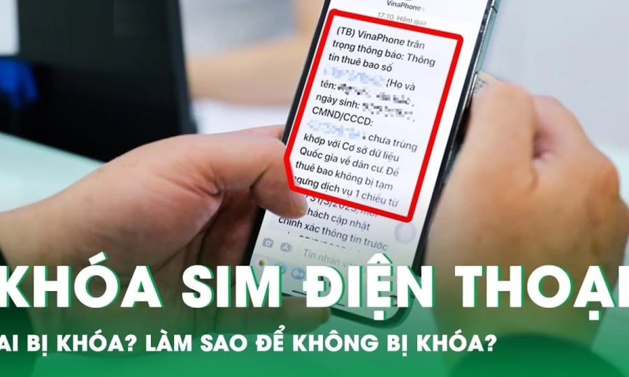 Đối tượng sẽ bị khoá sim, thu hồi số điện thoại trong tháng 7/2024, bạn có nằm trong số đó?